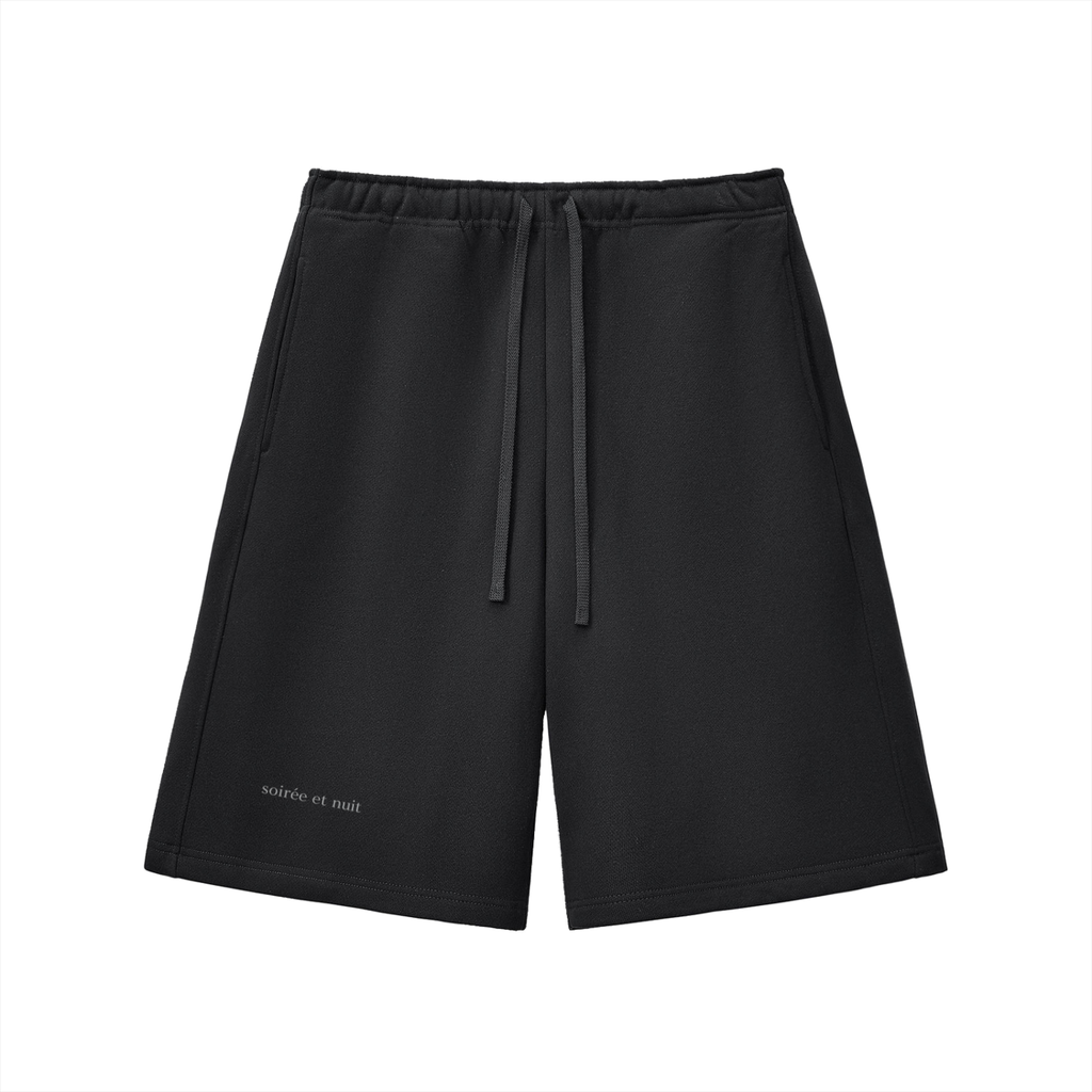 Noir Fleece Short