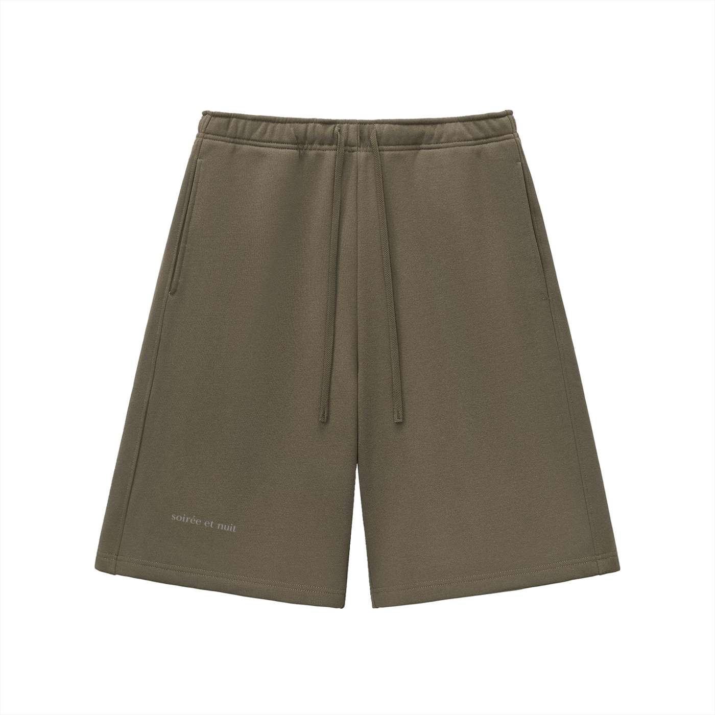 Noir Fleece Short